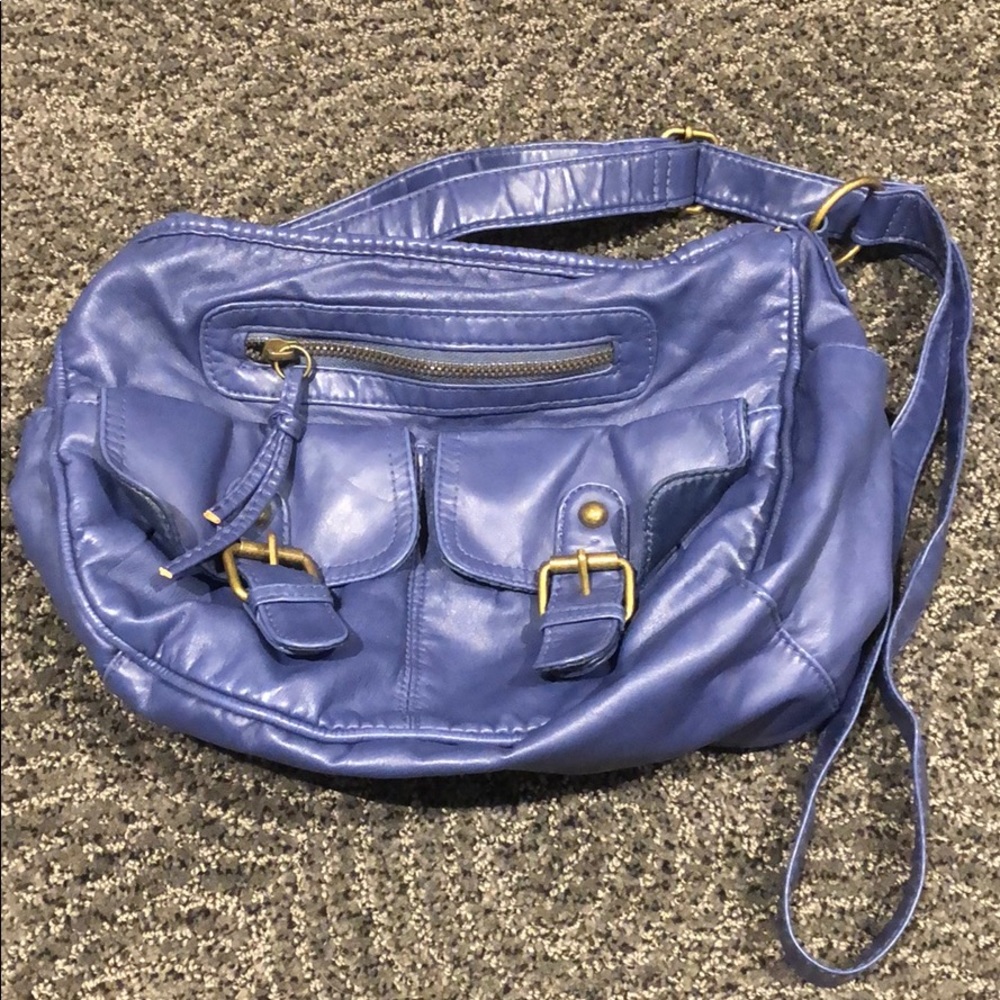 Blue Crossbody Bag